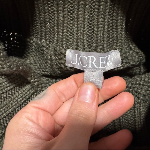 J. Crew 2025 Rollneck cable-knit sweater - Picture 3 of 4